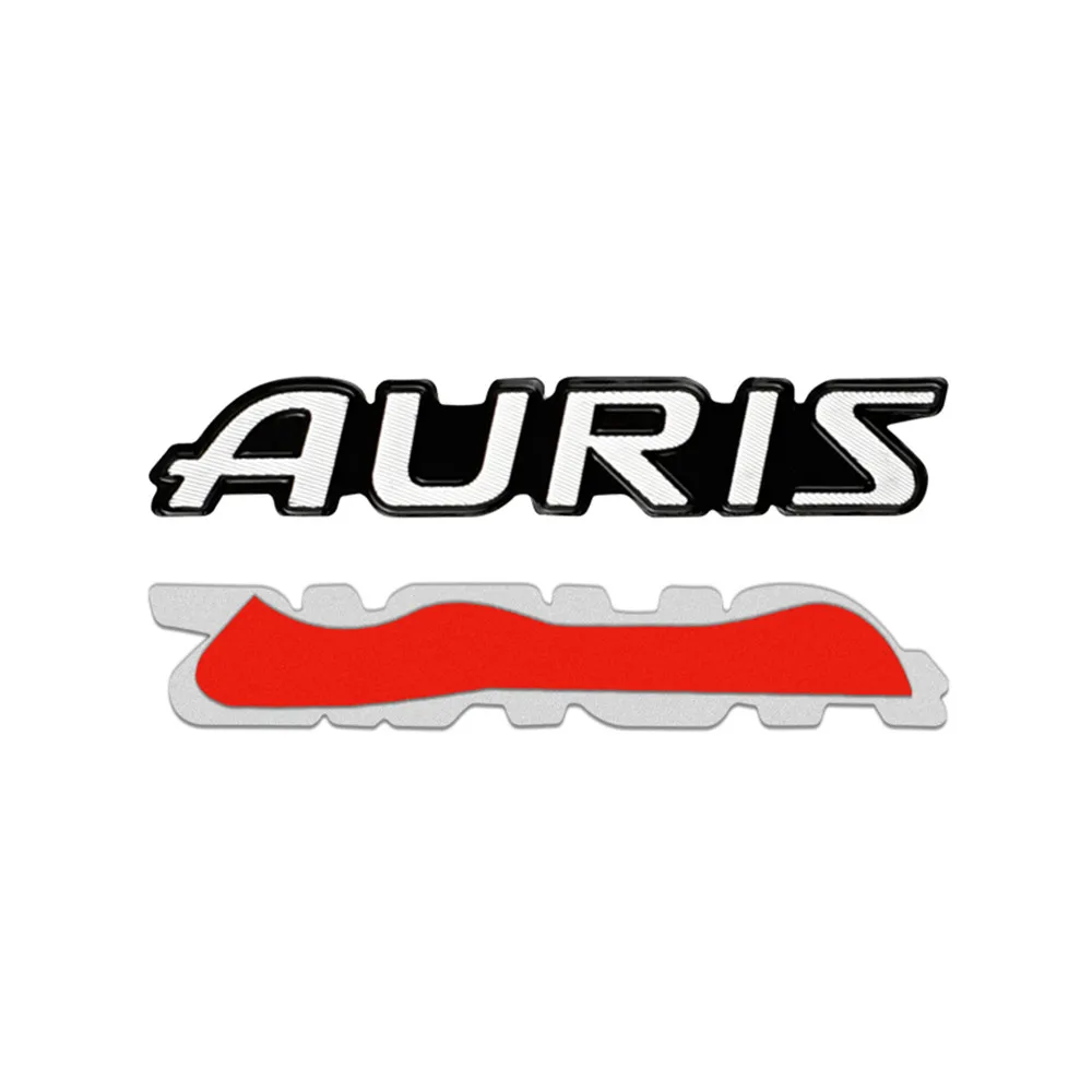 4 шт. автомобильная декоративная 3D алюминиевая эмблема Наклейка для Toyota Auris 2007 2008