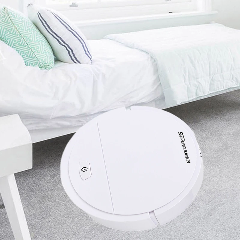 Robot Vacuum Cleaner Wet Sweeper Dust Dry and Floor Smart Automatic Battery Edition | Мебель