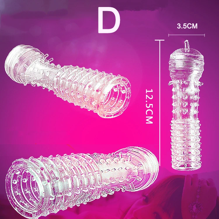 5 моделей задержки хрустапенис рукав текстурированный удлинитель для пары