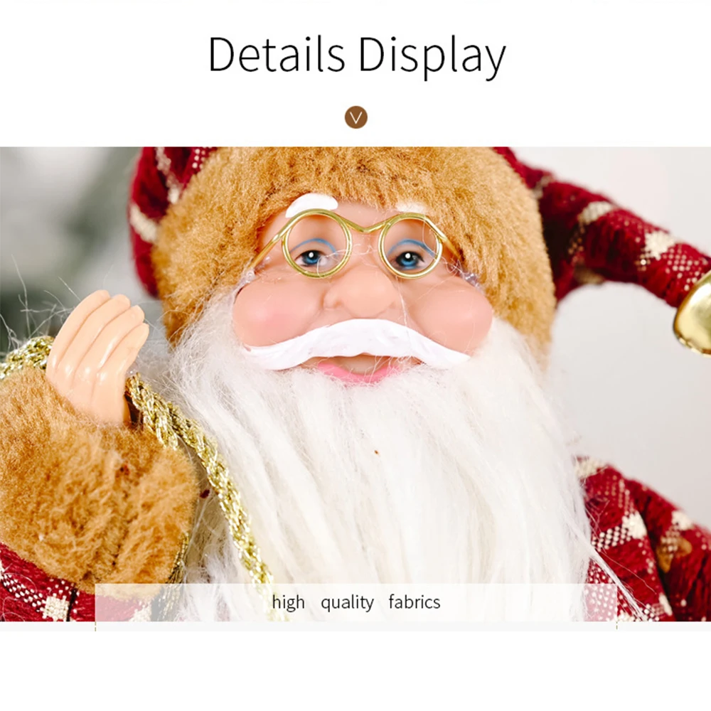 Кукла Санта-Клаус статический креативный Подарочный пакет кукла-марионетка для