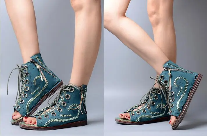 Prova Perfetto летние ботинки с открытым носком украшенные кисточками перекрестной