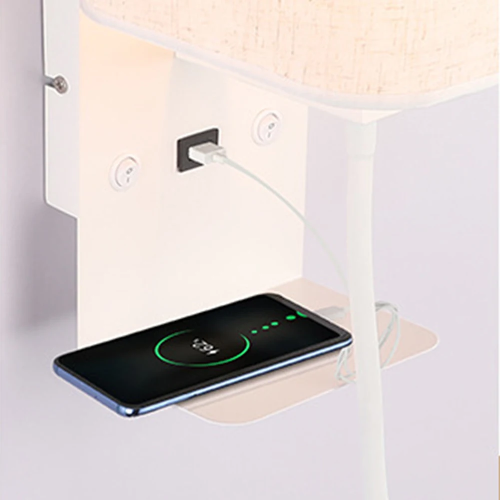 Современная светодиодсветодиодный настенная лампа бра для прикроватной тумбы