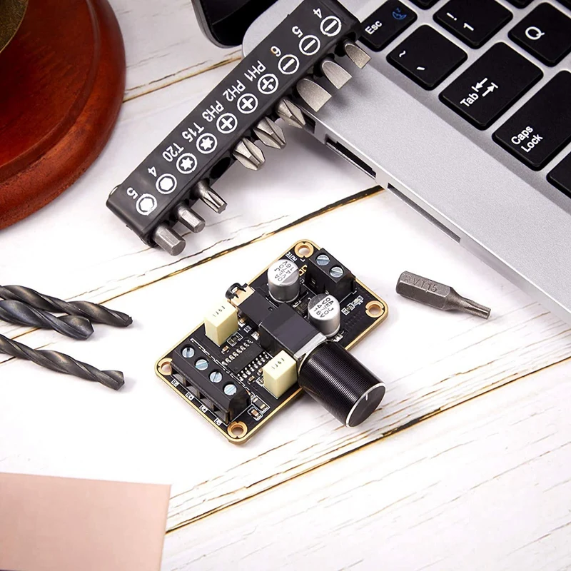 

2 PCS PAM8406 Mini Audio Amplifier Board Digital Power Amp Module Class D 2.0 Dual Channel Audio Stereo Amplify Board