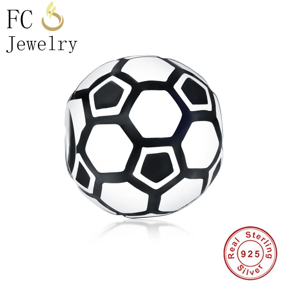 FC ювелирный браслет оригинальный фирменный с шармами из стерлингового серебра 925