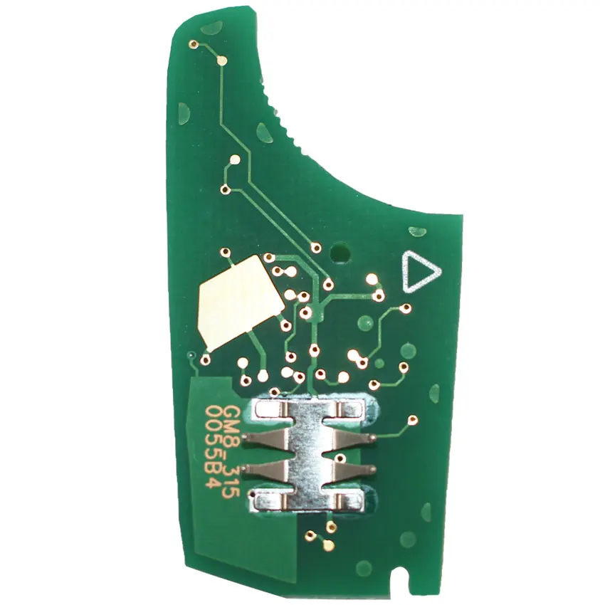 5 шт./лот 3 кнопки Складной флип-пульт умный Автомобильный ключ ID46 чип 315 МГц или 433