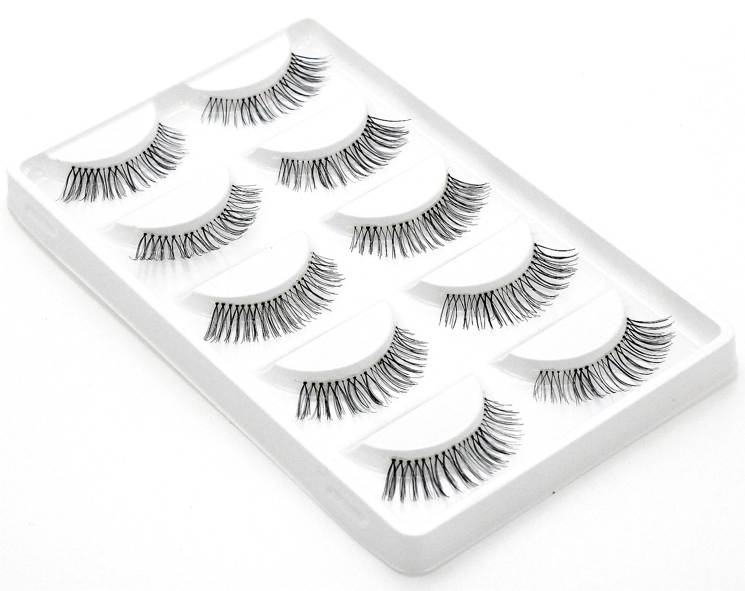 CLOTHOBEAUTY 5 пар накладных ресниц, тонкие накладные ресницы для наращивания ручной работы, натуральные мягкие невидимые ресницы, длинный толстый многоразовый макияж