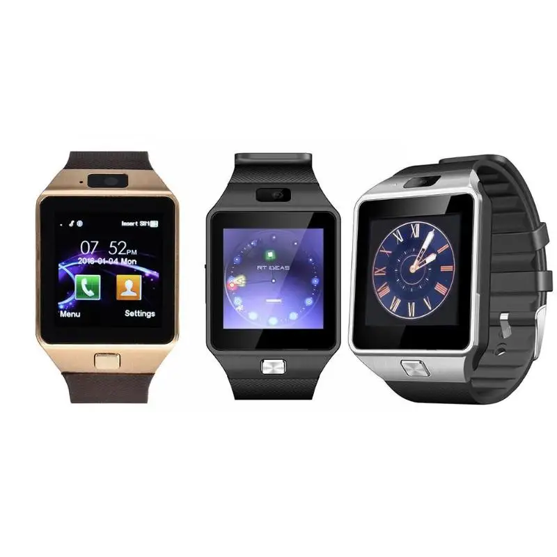 Новый DZ09m умные часы с сенсорным экраном камерой Bluetooth SIM карты вызова Smartwatch для Ios