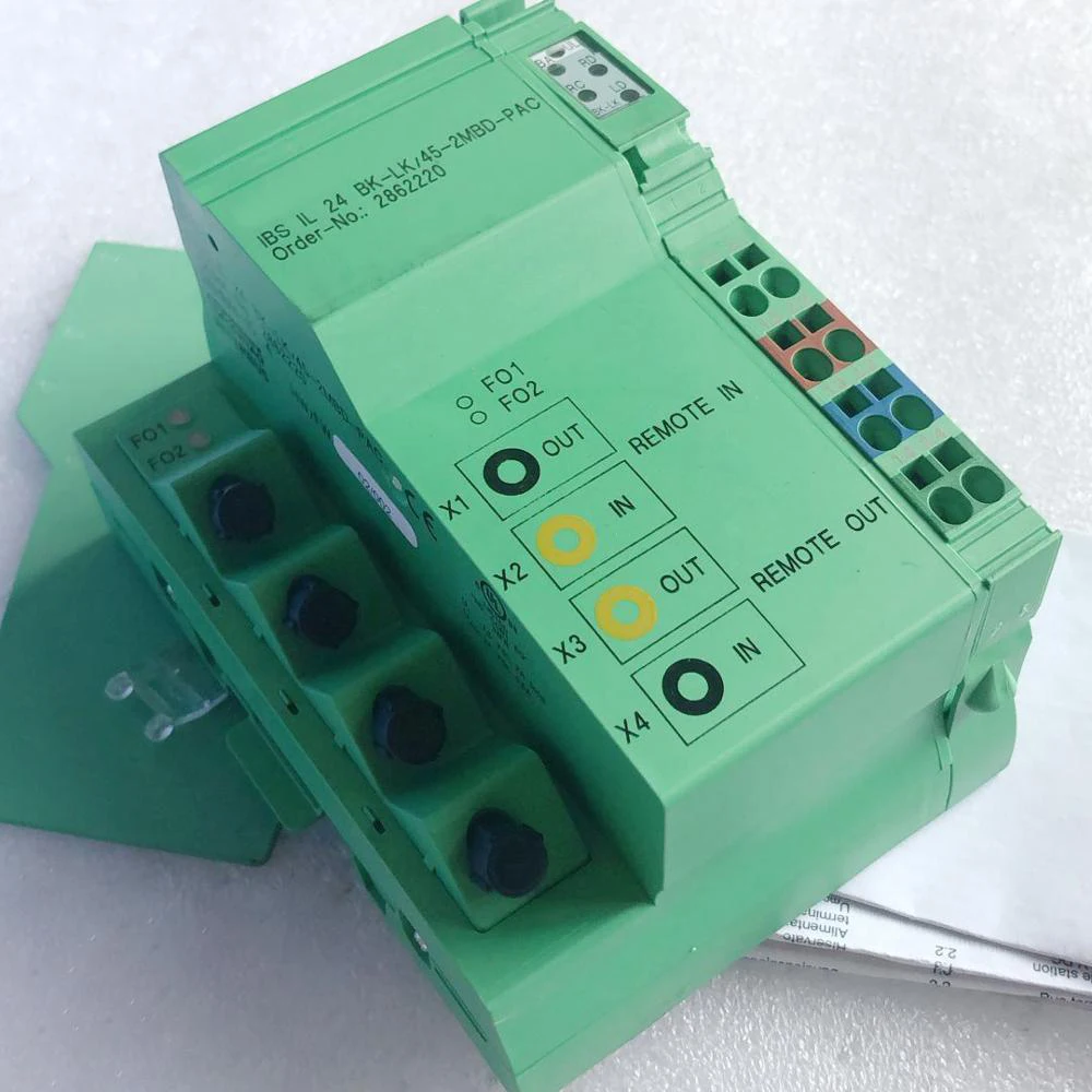 

100% Test For Bus Coupler For Phoenix IBS IL 24 BK-LK/45-2MBD-PAC 2862220 Work Good