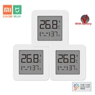 Bluetooth-термометр XIAOMI Mijia 2, умный электрический цифровой гигрометр, датчик влажности, работает с приложением Mijia