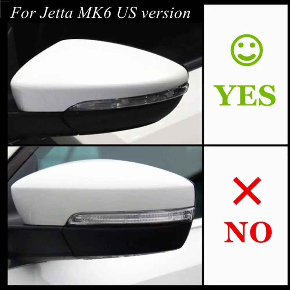 Для VW Passat B7 CC Scirocco Jetta MK6 EOS светодиодный индикатор бокового крыла зеркала заднего