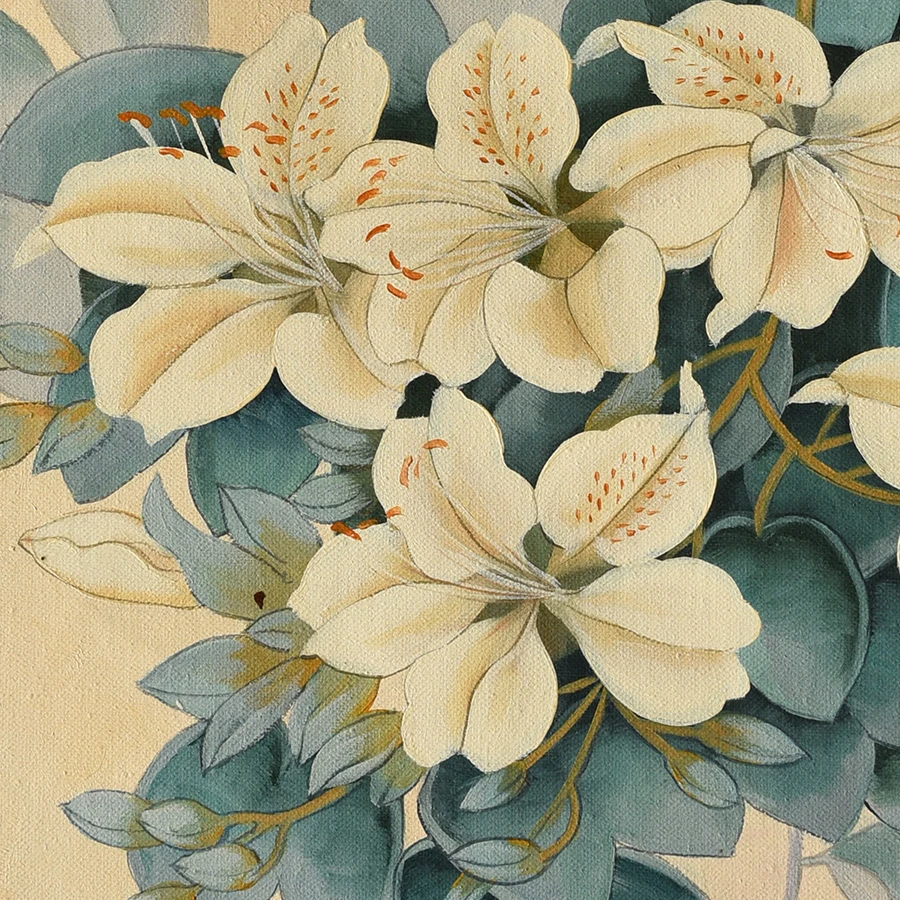 Без рамки HD печать мультфильм китайский стиль холст картины настенные