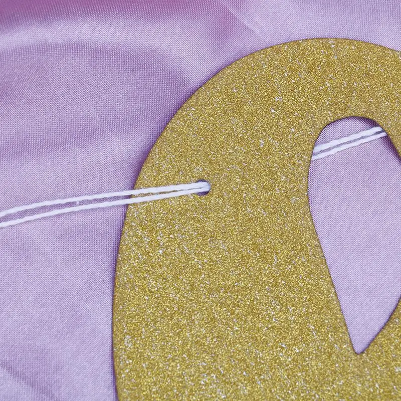 Блестящий баннер для девочек и мальчиков на первый день рождения Детские