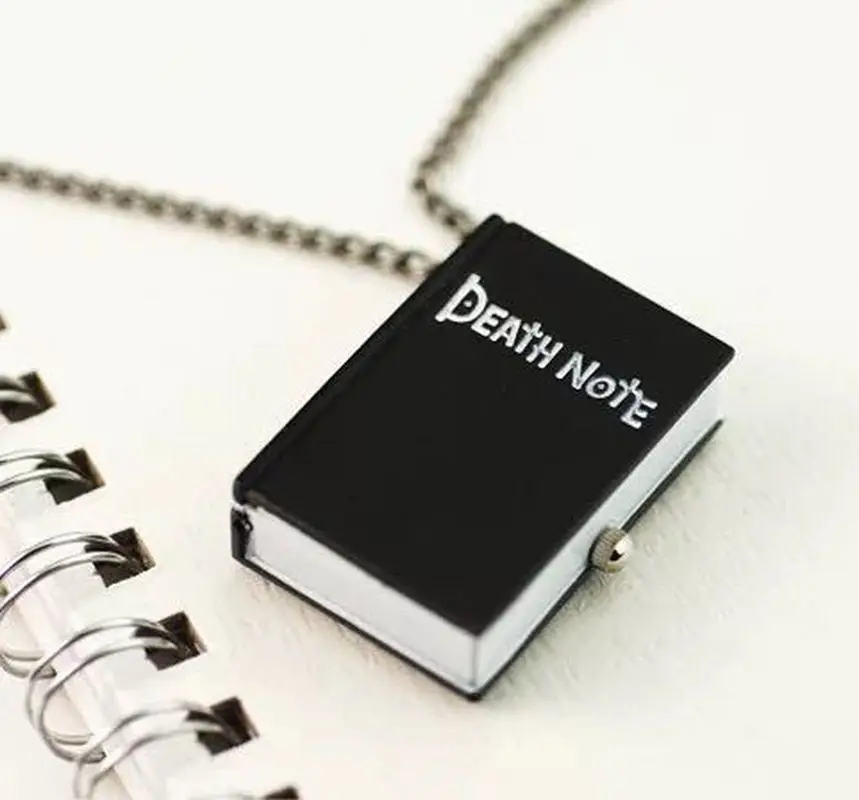 Карманные часы с аниме Death Note фигурка героя игрушки винтажные ожерелье
