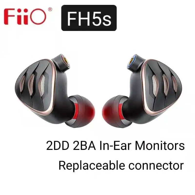 Наушники-вкладыши FiiO FH5s 2BA + 2DD Quad Drive наушники-вкладыши с разъемом 2 5/3 5/4 4 мм