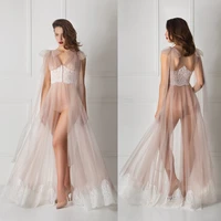 sexy lace bathrobe for women cheap lingerie nightgown pajamas sleepwear bridal gowns wrap housecoat nightwear