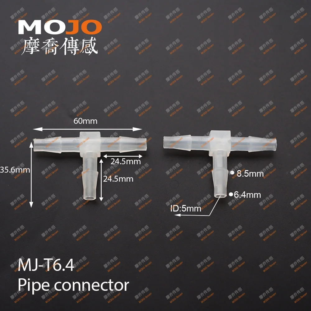 2020 Бесплатная Доставка! MJ-T6.4 фитинги для водопроводной трубы (100 шт./лот) |