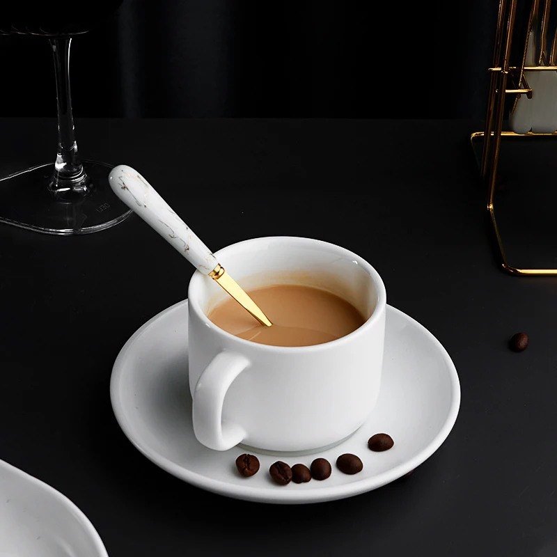 Набор посуды из нержавеющей стали с керамической ручкой корейский стиль нож