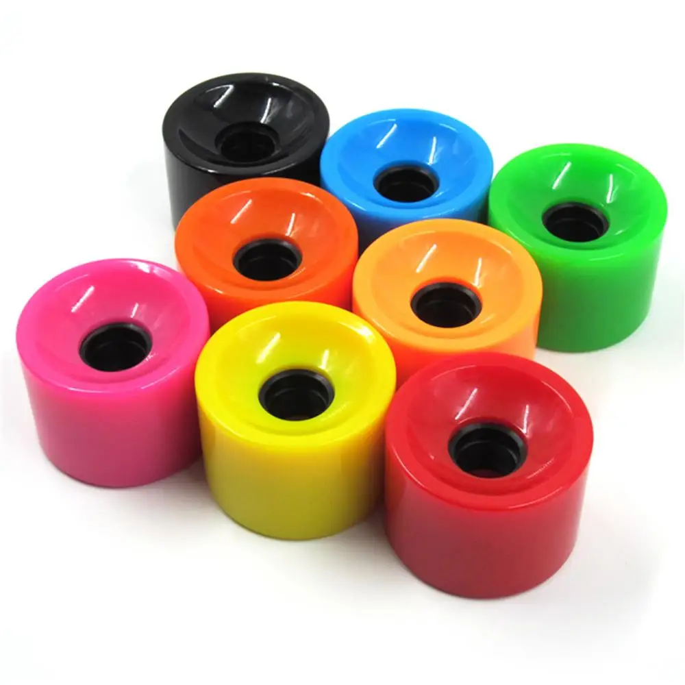 4 шт./компл. крейсер скейтборд колеса Пустой Pro 60X45 мм Лонгборд колесо подходит 22