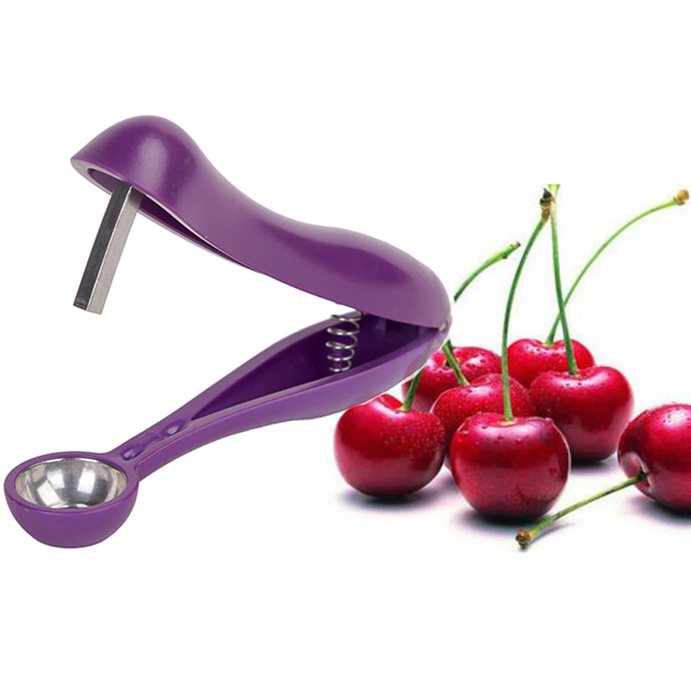 1pcs Easy Portable Cherry Fruit Core Seed Removal Kitchen Tools Trendy Pitter Tool Accessories | Дом и сад
