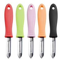 stainless steel antislip fruit vegetable potato peeler knife slicer peel blade tool for kitchen