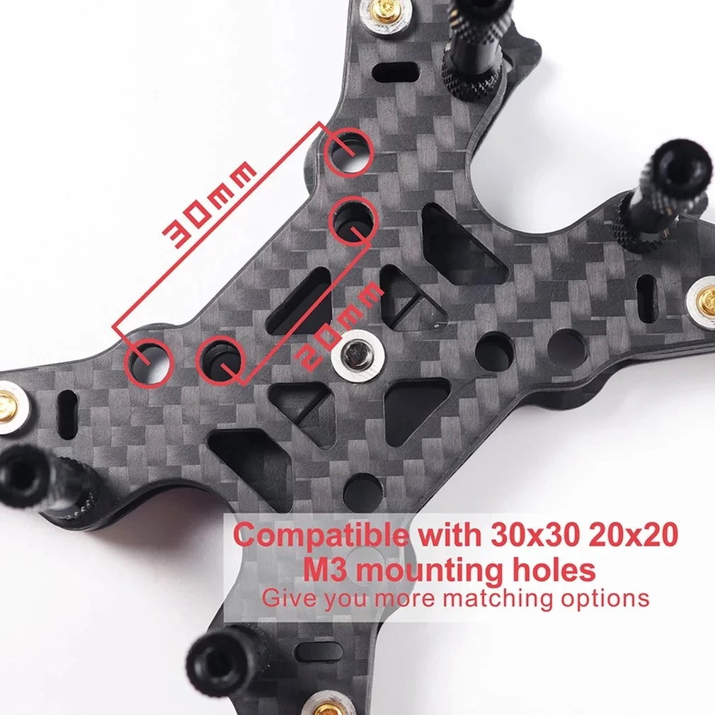 HGLRC Wind 5 Lite 5inch Analog/HD brushless four-axis indoor Carbon Fiber FPV Racing Frame Kit | Игрушки и хобби