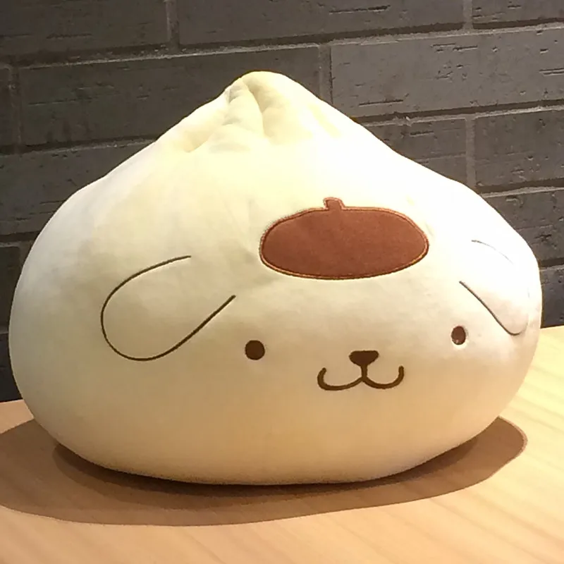 Новинка милая подушка в виде собаки PomPomPurin плюшевая игрушка 32 см с круглым лицом