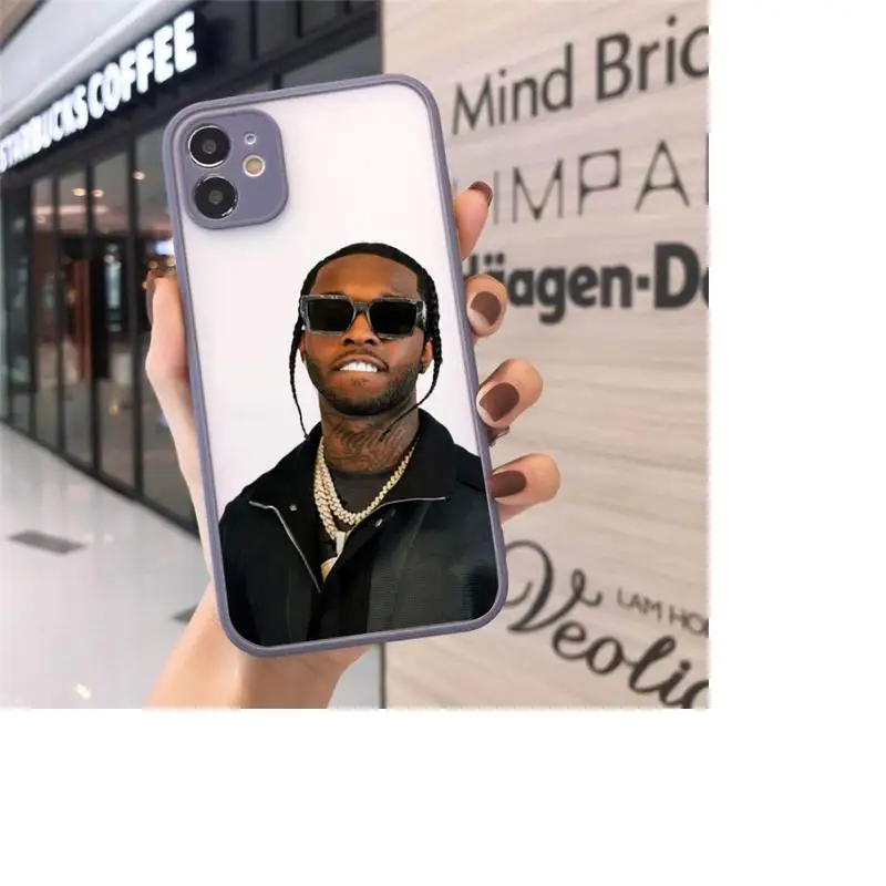 

pop smoke Phone Case matte transparent For gray iPhone 7 8 x xs xr 11 12 pro plus max mini Clear Funda