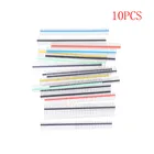 10 шт. штыревой соединитель Штекерный 2,54 мм Шаг штыревой разъем Однорядный 40 контактный соединитель Комплект для печатной платы изоляции оптовая продажа