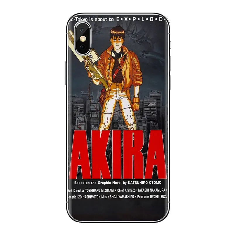 Для samsung Galaxy S3 S4 S5 мини S6 S7 край S8 S9 S10 Plus Note 3 4 5 8 9 Мягкие прозрачные чехлы Акира 1988