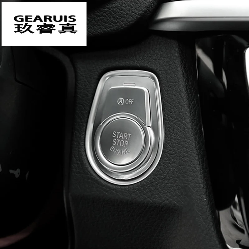 Стайлинг автомобиля старт стоп переключатель двигателя наклейки для BMW F30 F34 F32 3 4