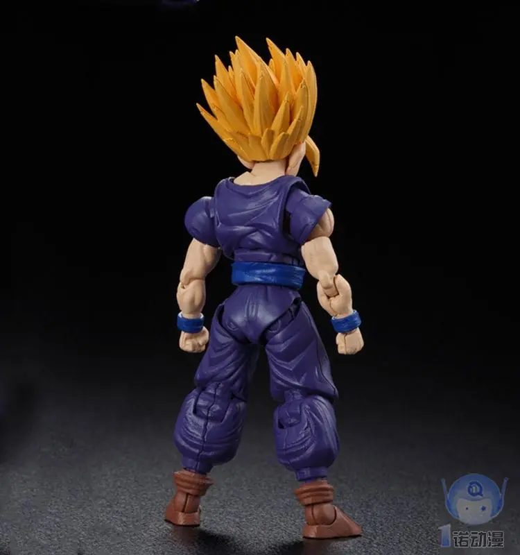 Оригинальный BANDAI Dragon Ball Z фигурка-рост малыш SSJ Gohan фигурка игрушки Фигурки Модель