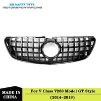for gt style front bumper racing grille for benz v class v260 w447
