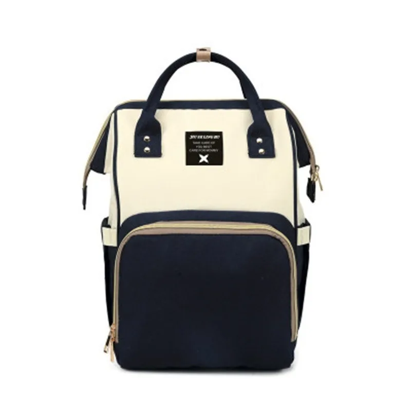 

Bag Fashion Mummy New Mummy Pack with Multi-Function Mother and Baby Pack with Double-shoulder Diaper