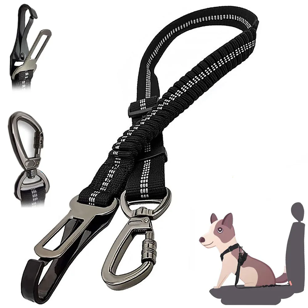 Автомобильный ремень безопасности для собак зажим ремня домашних животных