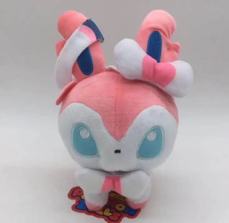 

Pokemon Anime Plush Doll Q Version Eevee Vaporeon Umbreon Espeon Anime Plush Toys Action Figure Dolls Children's Birthday Gifts