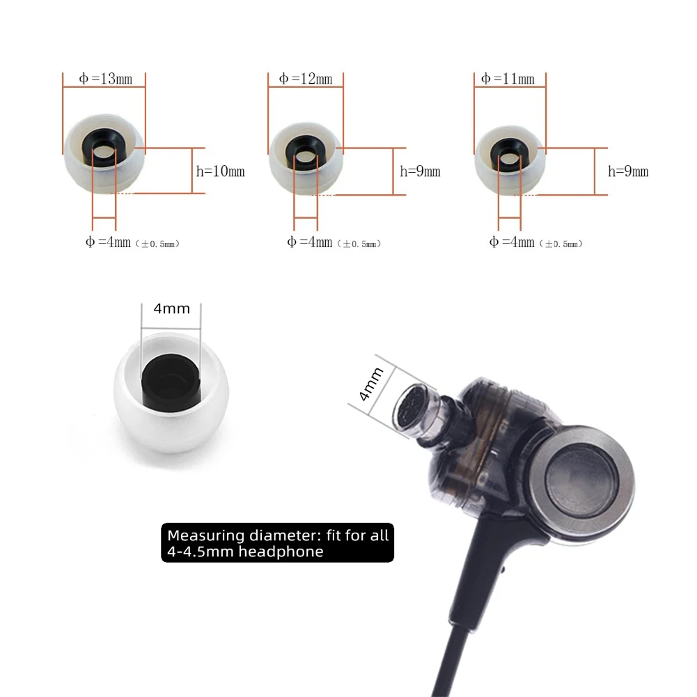 Сменные наушники Whiyo для SONY WF-1000XM3/ XBA-A1AP/ QOA розовые женские/AUDIOSENSE AQ3 силиконовые