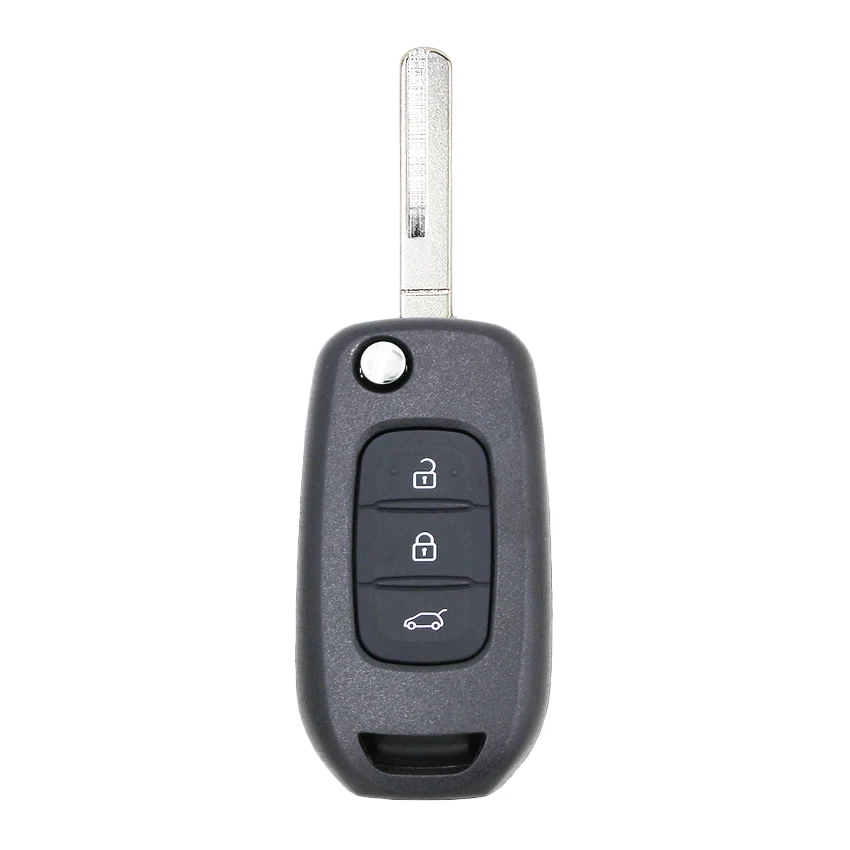 3-кнопочный складной дистанционный ключ-раскладушка 433 МГц PCF7961 4A чип для Renault Kadjar