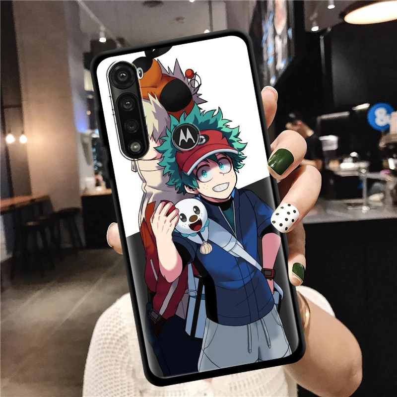 shoto todoroki my hero academia for moto g8 g9 play e7 plus power lite one fusion e6s edge g stylus phone case silicone shell free global shipping