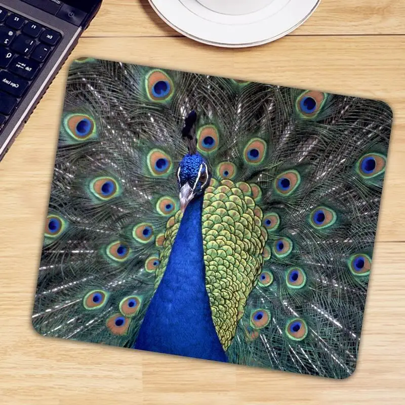 

Игровой Настольный коврик для клавиатуры и мыши с изображением животных, павлина, игровой коврик для мыши, игровой компьютерный коврик для ...