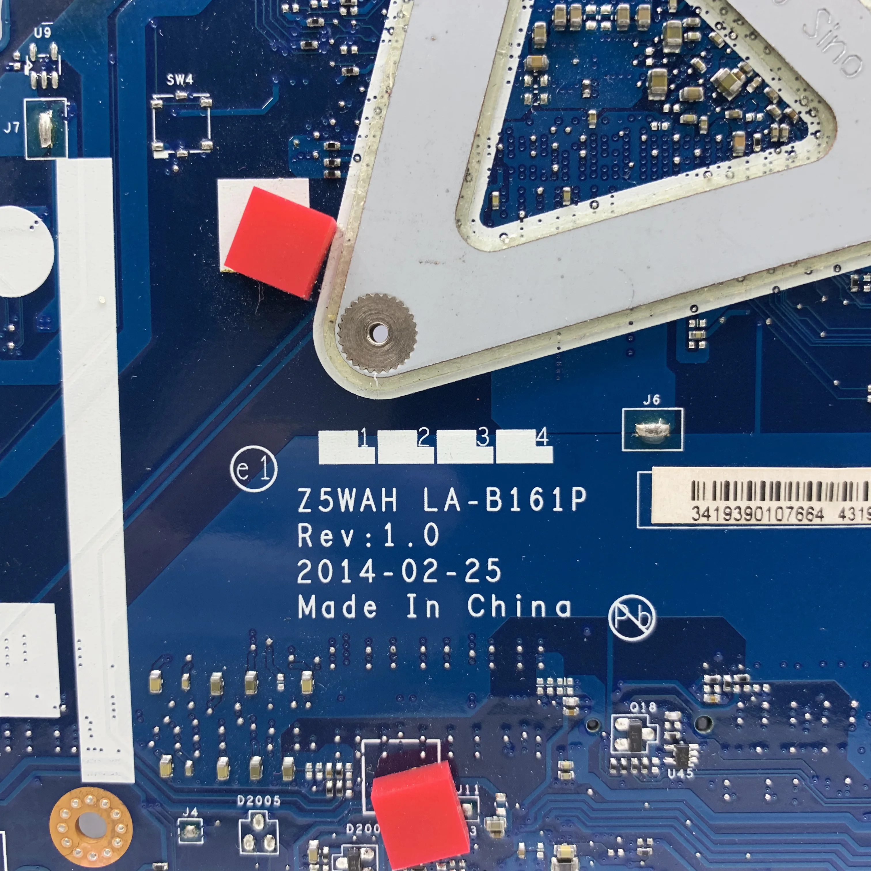KEFU LA-B161P материнская плата для ноутбука ACER Aspire E5-571G E5-571P E5-571 E5-531 материнская плата Z5WAH LA-B161P I3-4005 Тесты