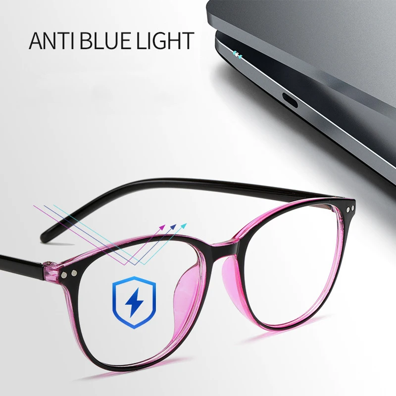

Rivets Finished Myopia Glasses Women Blue Film Coating Oval Nearsighted Eyeglasses -1.0 -1.5 -2.0 -2.5 -3.0 -3.5 -4.0 -4.5 -6.0