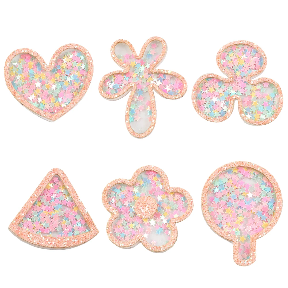 David accessories 5 шт. фруктовые конфеты рыбные блестки жидкий акриловый песок чехол для