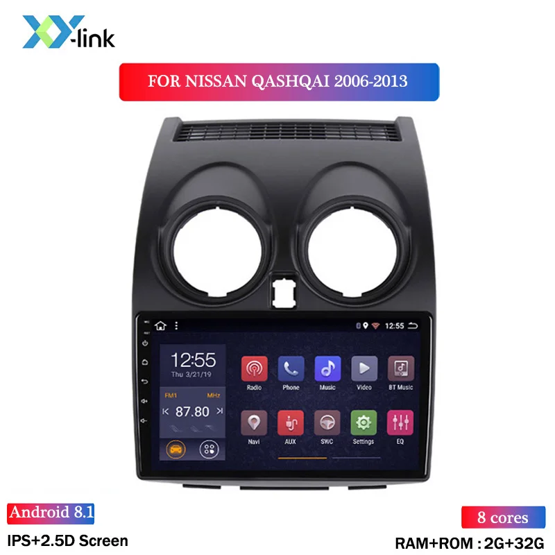 8 CORES 2G RAM Android 8,1 2+ 32G wifi и 4G 2+ 32G 9 дюймов Автомобильный gps-навигатор для Nissan Qashqai 2006-2013 поддержка музыкального радио Bluetooth - Цвет: 8 CORES 2G RAM