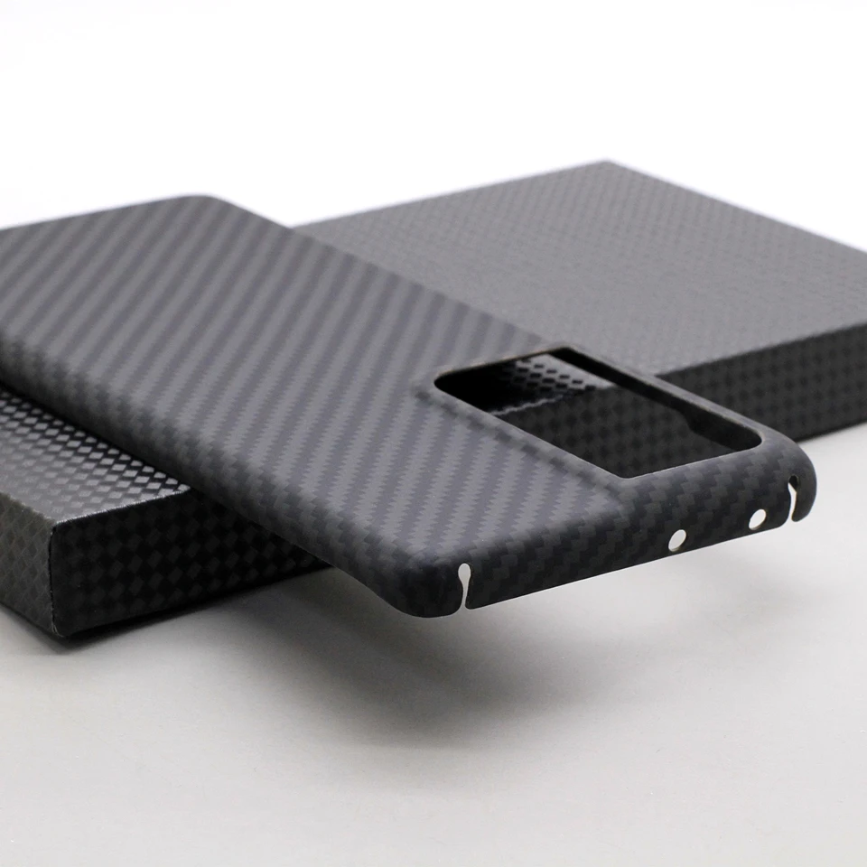 

Phone Case for Samsung Galaxy S21 S20 Plus Note 20 Ultra S10 Plus S21Ultra S21Plus Luxury Pure Carbon Fiber Lightweight Cover