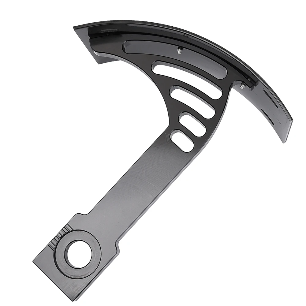 Заготовка алюминий черный хром маятник Боковое крепление кривая хвост номерной