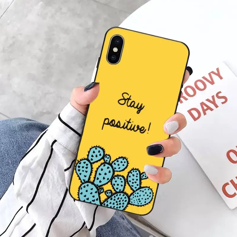 

Strong cactus Phone Case for iPhone 11 12 pro XS MAX 8 7 6 6S Plus X 5S SE 2020 XR mini