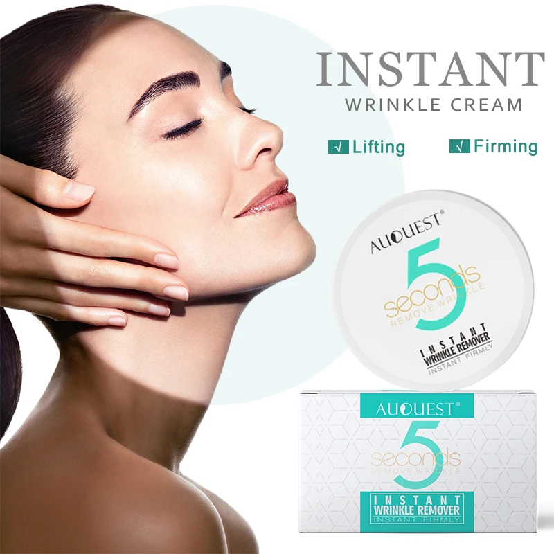 

5 Seconds Wrinkle Remover Instant Firmly Anti Aging Moisturizing Remove Fineline Face Cream Beauty Skin Care 20G
