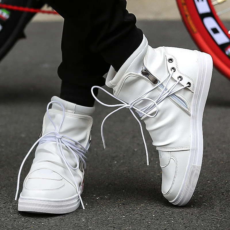

menscasual Male sale spring Casual Men's sapato Sneaker men's for high men slip s informales white cuero para 2020 hot