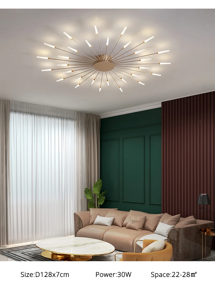 Modern Chandeliers Lights LED Luster Indoor Deco Lighting For Bedroom Hall Living Room Iron Acrylic Lamps Fixture Frame 220V chandelier light