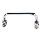 Рукоятка для дверных лодок из нержавеющей стали, 4 дюйма, сверхмощный перила, ручка для морскойяхтыRVавтодомакемпера, 90 , складная